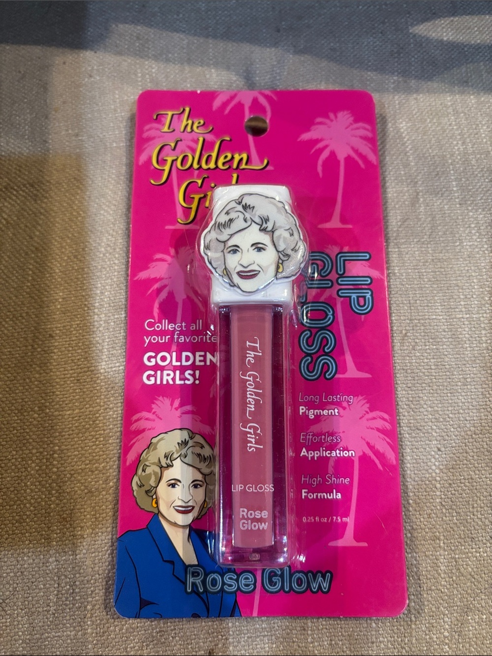Rose Glow Lip Gloss - Pink